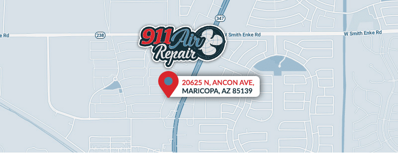 911 Air Repair Map