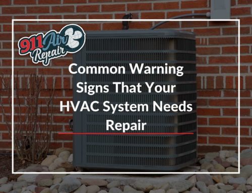 Common Warning Signs That Your HVAC System Needs Repair