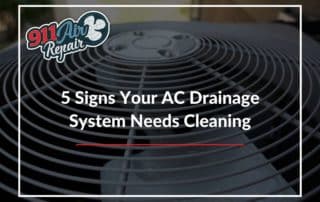 5 Signs Your AC Drainage System Needs Cleaning